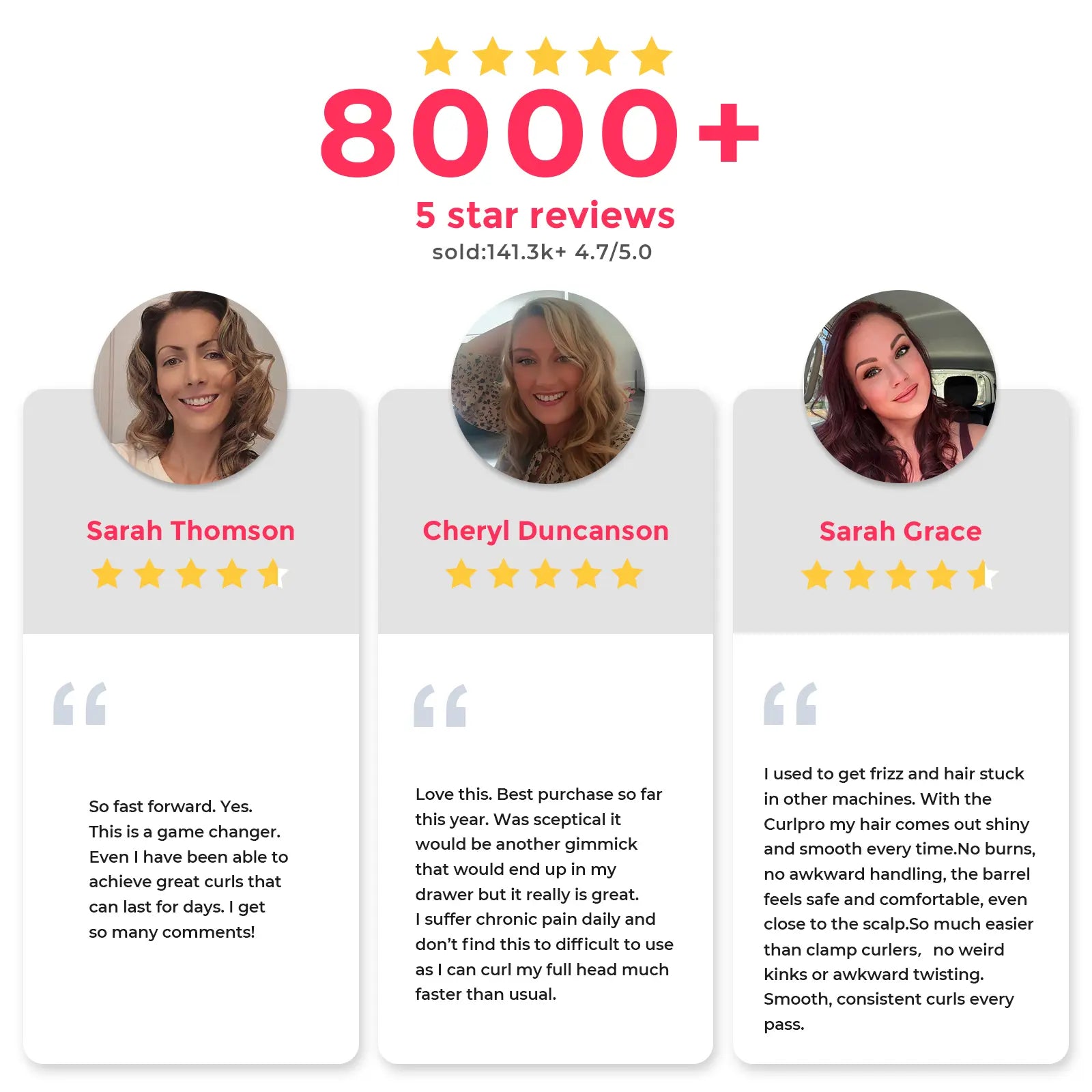 TYMO CURLPRO - Automatic Curling Iron Hair Curler, Negative-Ion Ceramic Coating, Anti-Jam Chip, One-Tap Travel Curler, Swivel Cord, Auto-Rotating LED Ceramic Barrel, Dual-Temperature with Timer, Gift, Multifunctional Styler